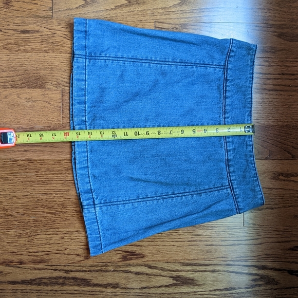 Free People Blue Denim Jean Skirt - Picture 8 of 10